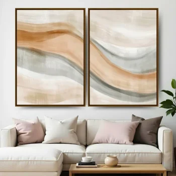 Kit Quadro Decorativo Luz em Transição