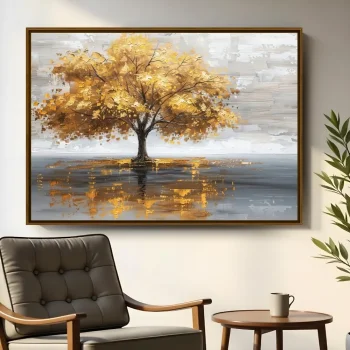 Quadro Decorativo Raízes de Luz