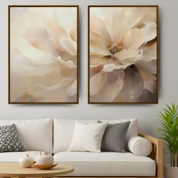 Kit Quadro Decorativo Brisa de Champagne II