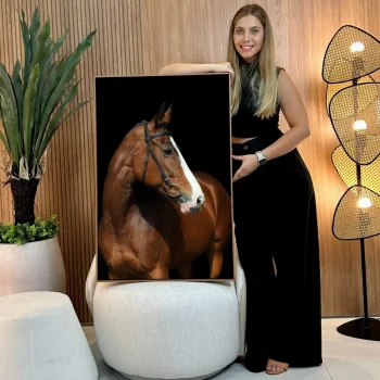 Quadro Decorativo Elegância Equestre I