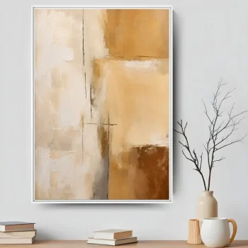 Quadro Decorativo Harmonia Bege I