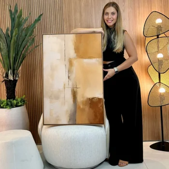 Quadro Decorativo Harmonia Bege I
