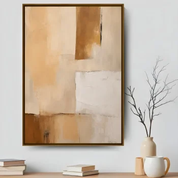 Quadro Decorativo Harmonia Bege II