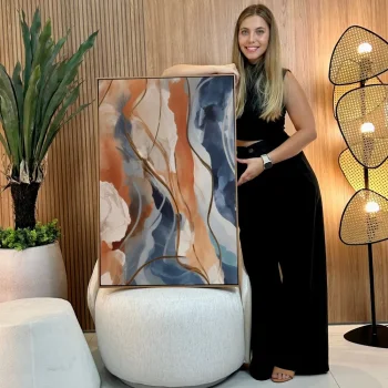 Quadro Decorativo Encontro das Formas